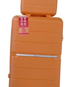 Unbreakable Travel Luggage 2 Piece Suitcases Spinner - 28" - Orange