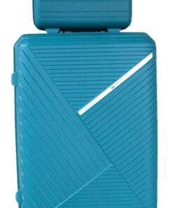 Unbreakable Travel Luggage 2 Piece Suitcases Spinner - Coral Blue