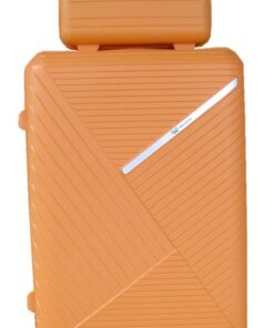 Unbreakable Travel Luggage 2 Piece Suitcases Spinner - Orange