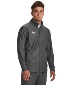 Under Armour Men's Challenger Track Jacket - Castlerock/White - XL