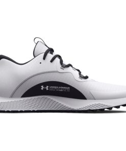 Under Armour Men's Charged Draw 2 Spikeless Golf Shoes - White/Black/Black - UK 10