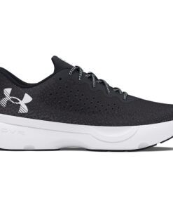 Under Armour Men's Infinite Road Running Shoes - Black/Black/White - UK 7.5
