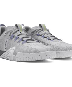 Under Armour Men's Reign 6 Training Shoes - Mod Gray/Starlight/High-Vis Yellow - UK 7.5