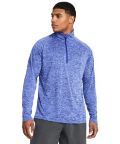 Under Armour Men's Tech 2.0 1/2 Zip Training Top Jacket - Royal/Graphite - M