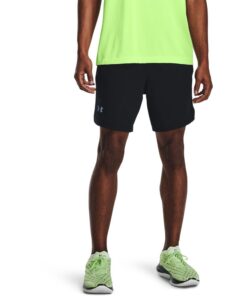 Under Armour Men's UA Launch Run 2-in-1 Running Shorts - Black - Black - XL