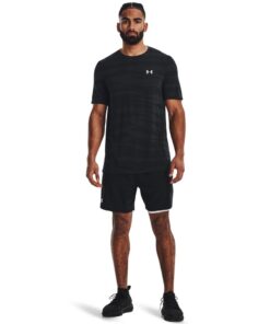 Under Armour Men's Vanish Woven 2in1 Sts Training Shorts - Black/Black - 2XL