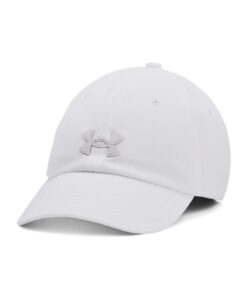 Under Armour Women's Blitzing Adjustable Running Cap - White//Halo Gray