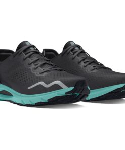 Under Armour Women's HOVR Sonic 6 Road Running Shoes - Anthracite/Black/Anthracite - UK 3