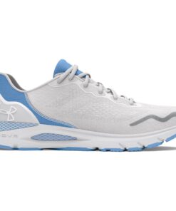 Under Armour Women's HOVR Sonic 6 Road Running Shoes - Distant Grey/Horizon Blue/White - UK 4.5
