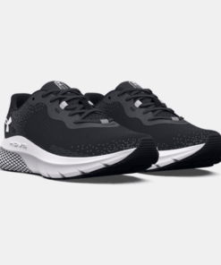 Under Armour Women's HOVR Turbulence 2 Road Running Shoes - Black/Jet Grey - UK 2.5