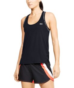 Under Armour Women's Knockout Training Tank - Black - Black - L