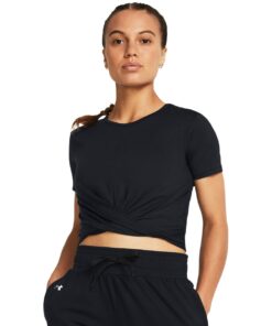 Under Armour Women's Motion Crossover Crop Short Sleeve T-Shirt