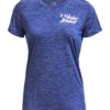 Under Armour Women's Tech Twist Graphic Short Sleeve Tee - Blue - XL