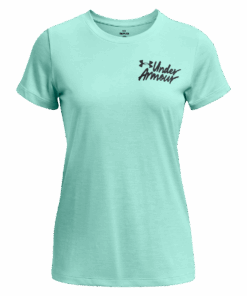 Under Armour Women's Tech Twist Graphic Short Sleeve Tee - Green - S
