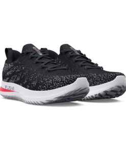 Under Armour Women's Velociti 3 Road Running Shoes - Black/Mod Gray/Silver - UK 13