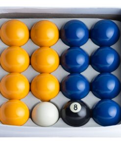 Union Billiards Standard Yellow & Blue Pool Balls 2-inch