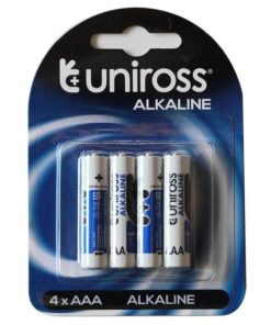 Uniross AAA Alkaline Batteries