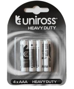 Uniross AAA Heavy Duty Batteries