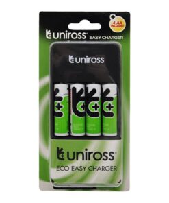 Uniross battery charger with 4 AA 1200mah batteries