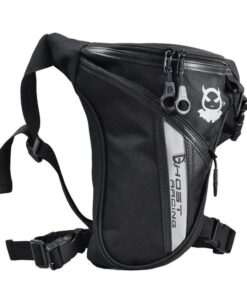Unisex Adjustable Waist & Leg Bag For Motorcycles & Outdoor Use