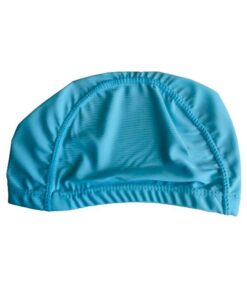 Unisex Adult Lycra Swimming Cap - Aqua