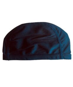 Unisex Adult Lycra Swimming Cap - Blue Black