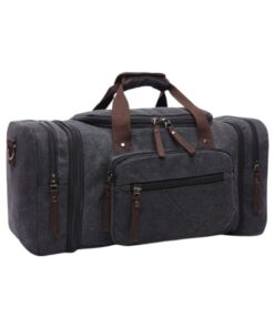 Unisex Canvas Luggage Duffle Bag 8642 - Dark