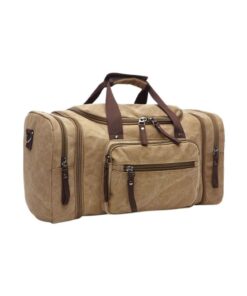 Unisex Canvas Luggage Duffle Bag 8642 - Light