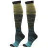 Unisex Long Compression Socks - Gradient Knee High Supports Socks