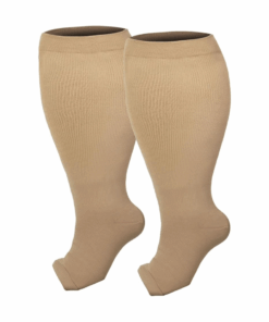 Unisex Wide Calf Compression Socks - 3 XL