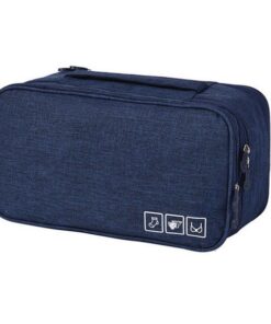 UnisexToiletries  Underwear Organiser  Multipurpose Bag For Travel - Grey