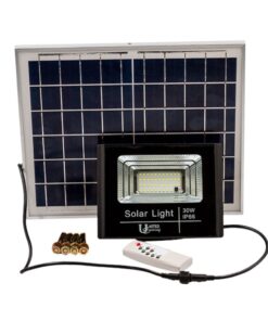 United - 30W LED Floodlight With Solar panel