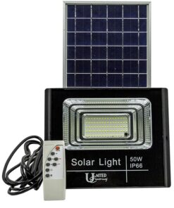 United Electrical Floodlight with Solar Aluminum 50W LED