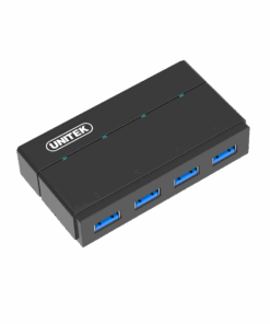 Unitek Usb3.0 4-Port Hub 12V2A Blk (Y-Hb03001)