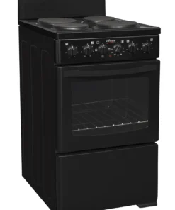 Univa 4 Plate Electric Stove, Black U405-1