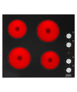 Univa 600 Ceran Hob Black U156CB
