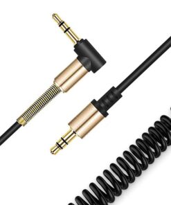 Universal 3.5mm Male To Male Spring Aux Cable