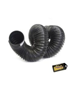 Universal 63mm Flexi Ducting Hose + Keyring - Black