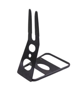 Universal Bicycle Floor Type Hub Mount Parking Repair Rack Stand - Black