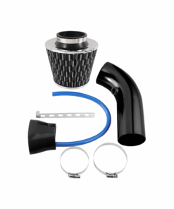 Universal Cold Air Intake Induction Pipe Hose With Filter Kit SY-LQQ0114A - Black