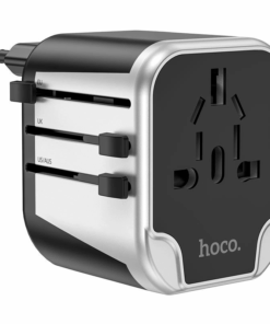 Universal Conversion Plug With Charger 2USB Ports+Socket