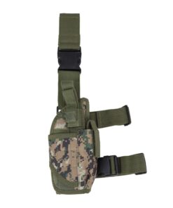 Universal Drop Leg Gun Holster Tactical Thigh Pistol Pouch - Jungle Digital