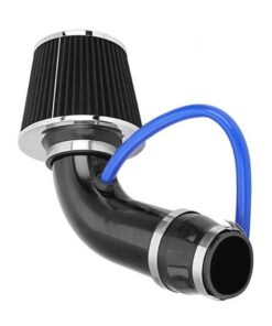 Universal High Performance Cold Air Intake Cone Filter 76mm Diameter Black