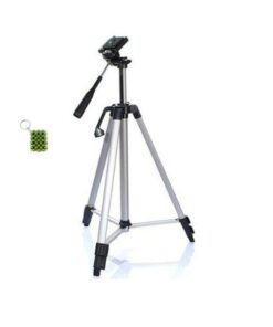 Universal Portable Aluminium Tripod For Digital SLR Camera + Keychain