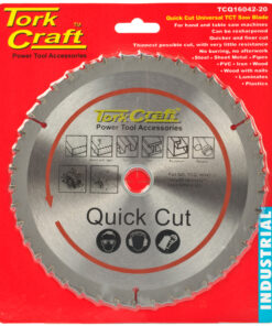 UNIVERSAL QUICK CUT TCT BLADE 160X42T 20-16 (TCQ16042-20)