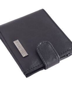Urban Man Rhett Distressed Look PU Wallet - Black