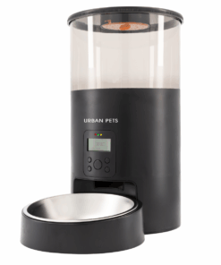 Urban Pets - Automatic Cat Feeder 6L Easy to Clean Timed Pet Food Dispenser