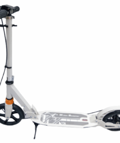 Urban Scooter '' White " For Kids 10 To 14 Years With Super Grip Foot Plate