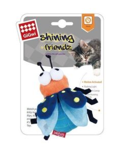 UrbanPets - Gigwi Shining Friends Firefly Plush Toy with LED light