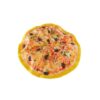 UrbanPets - Plush Dog Toys - Pizza with Squeaker